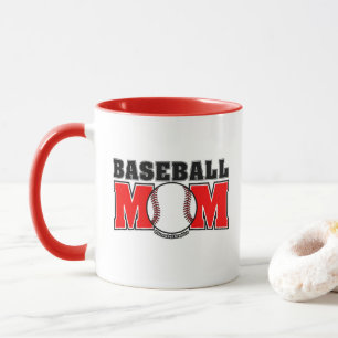 Baseball-Mutter Tasse