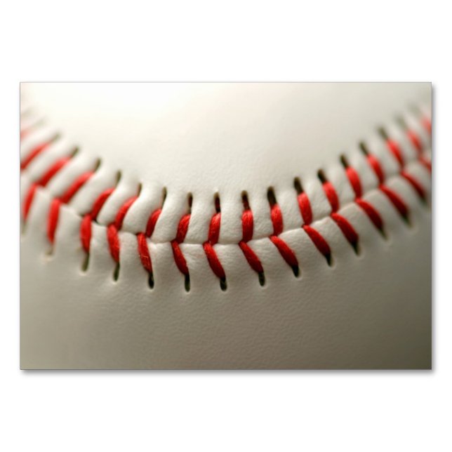 Baseball nah tischnummer (Vorderseite)