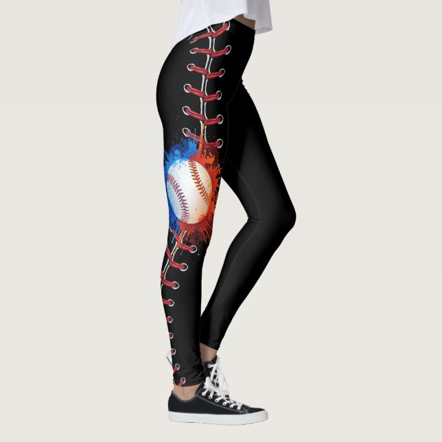 Baseball näht Jahreszeit 2018 Leggings (Rechts)