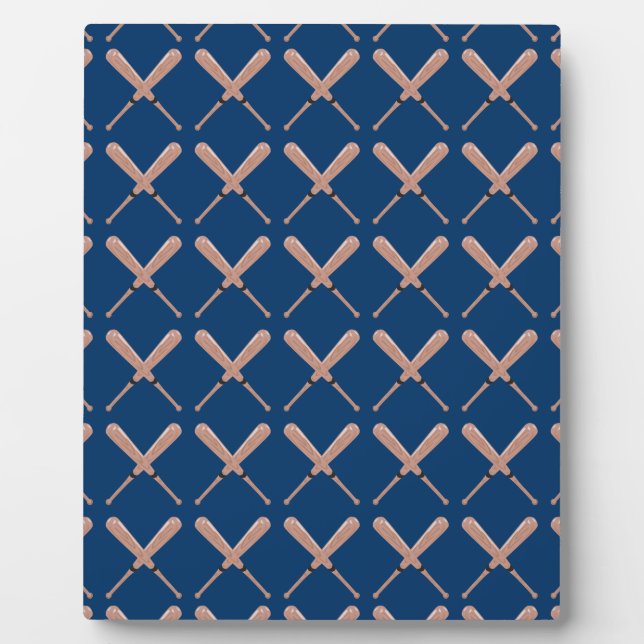 Baseball-Navy Fotoplatte (Vorderseite)