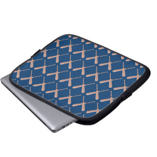 Baseball-Navy Laptopschutzhülle