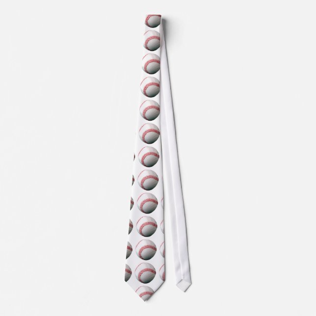 Baseball Neckwear Krawatte (Vorderseite)