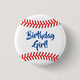 Baseball Niedlich Sports Kinderparty Button