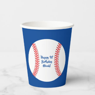 Baseball Niedlich Sports Kinderparty Pappbecher