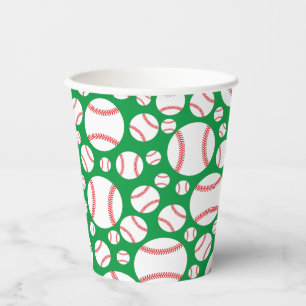 Baseball Niedlich Sports Kinderparty Pappbecher