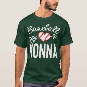 Baseball Nonna Grandma T-Shirt