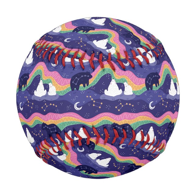 Baseball Northern Lights (Vorderseite)