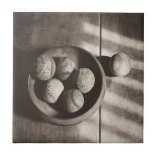 Baseball-Nostalgie - Baseball Fliese