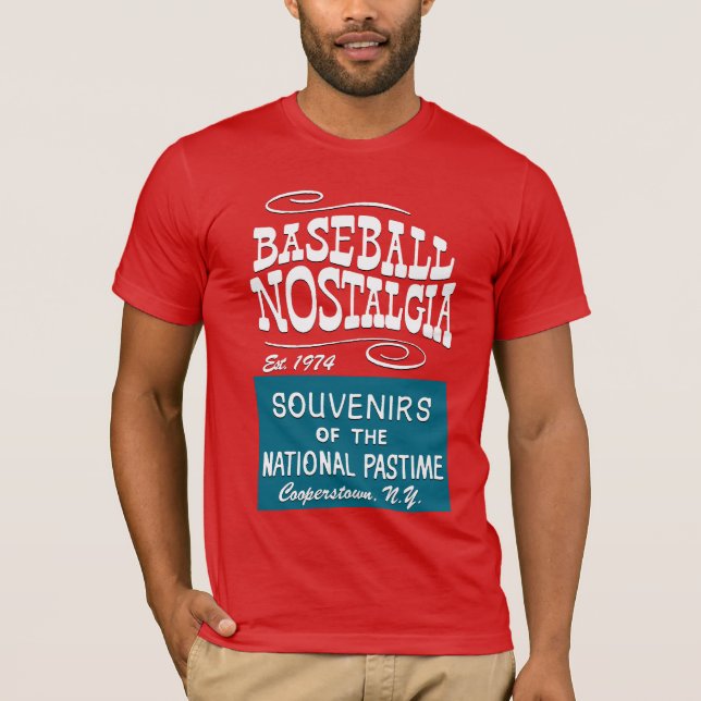 Baseball-Nostalgie T-Shirt (Vorderseite)