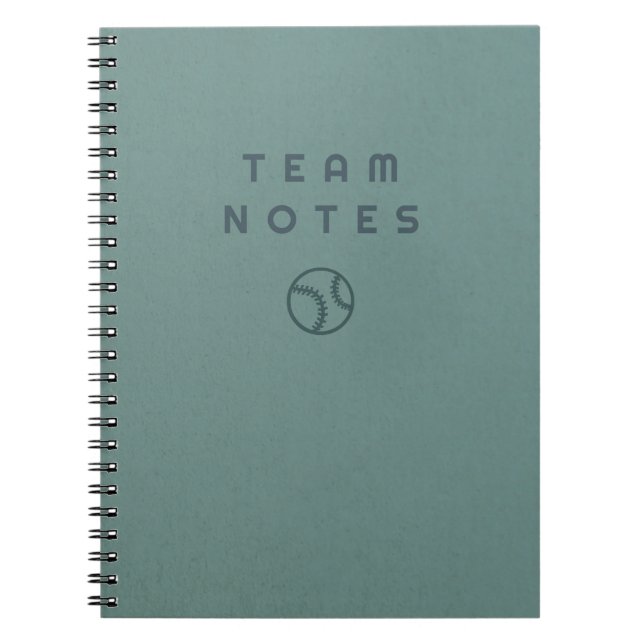 Baseball Notes- for Coaches, Players & Fans Notizblock (Vorderseite)