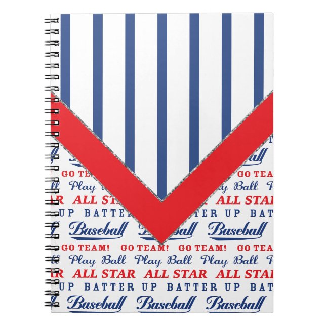Baseball Notizblock (Vorderseite)