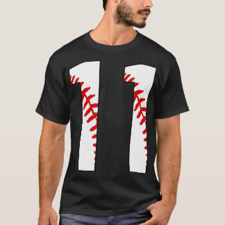 Baseball Nummer 11 11 Baseball Jersey Favorite Pl T-Shirt