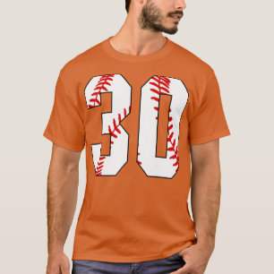 Baseball Nummer 30 30 Baseball Jersey Favorite Pl T-Shirt
