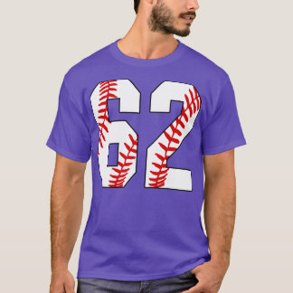 Baseball-Nummer 62 62 Baseball Jersey Favorite Pl T-Shirt