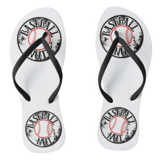 Baseball-Nuss-Flip-Flops Flip Flops