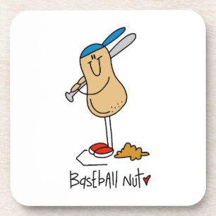 Baseball-Nuss-T-Shirts und Geschenke Untersetzer