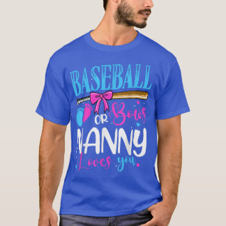 Baseball oder Bows Kindermädchen Lieben, die Sie r T-Shirt