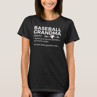 Baseball-Oma - Beste Oma je T-Shirt