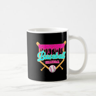 Baseball-Oma Eiscreme-Tropf Softball-Spielerin Kaffeetasse