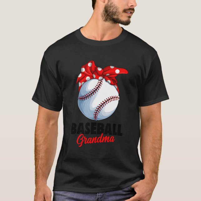 Baseball Oma T-Shirt (Vorderseite)