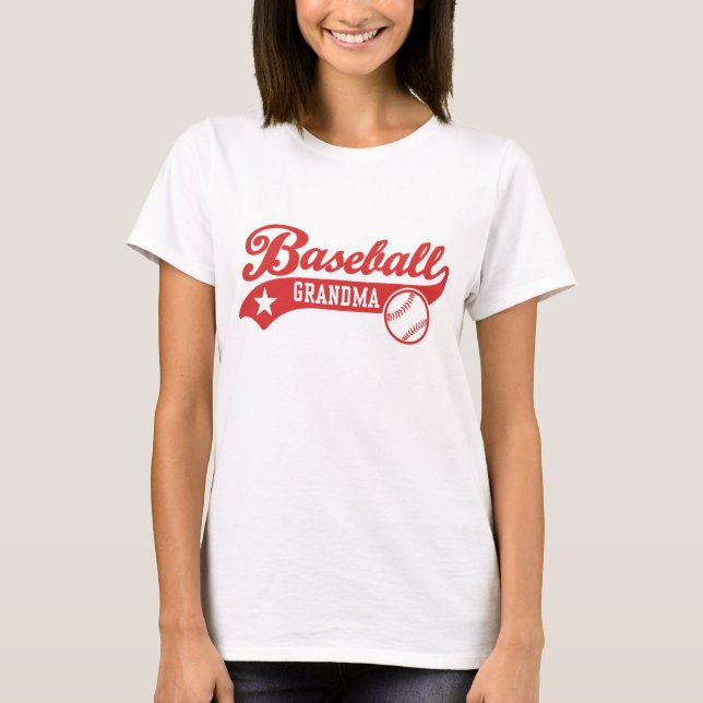 Baseball Oma T-Shirt (Vorderseite)
