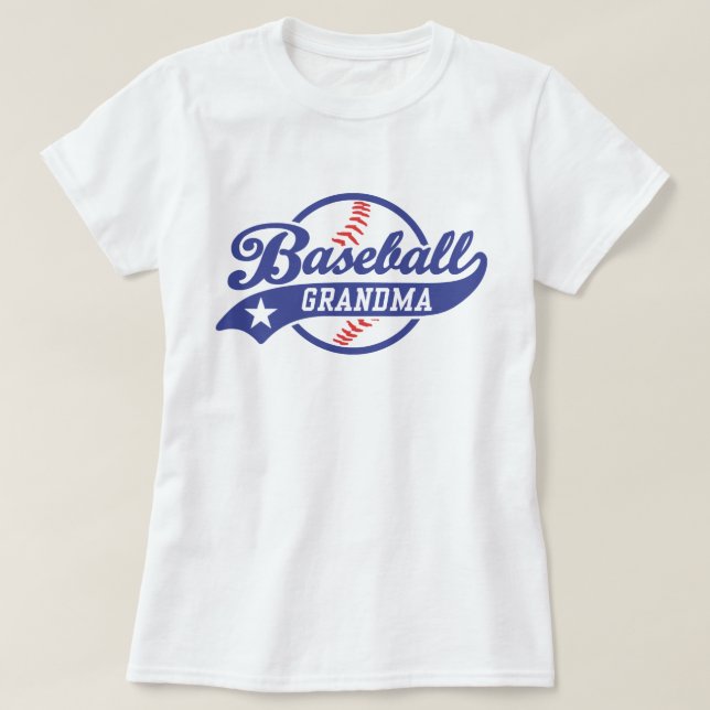 Baseball Oma T-Shirt (Design vorne)