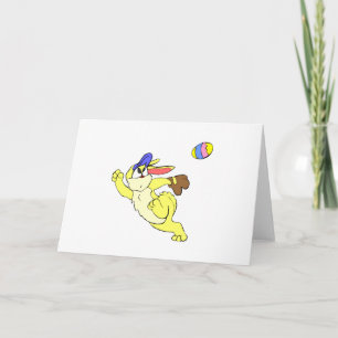 Baseball Ostern Feiertagskarte