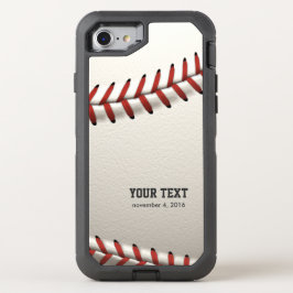 Baseball OtterBox Defender iPhone 8/7 Hülle