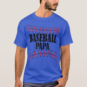 Baseball Papa T-Shirt Baseball-Opa Großvater