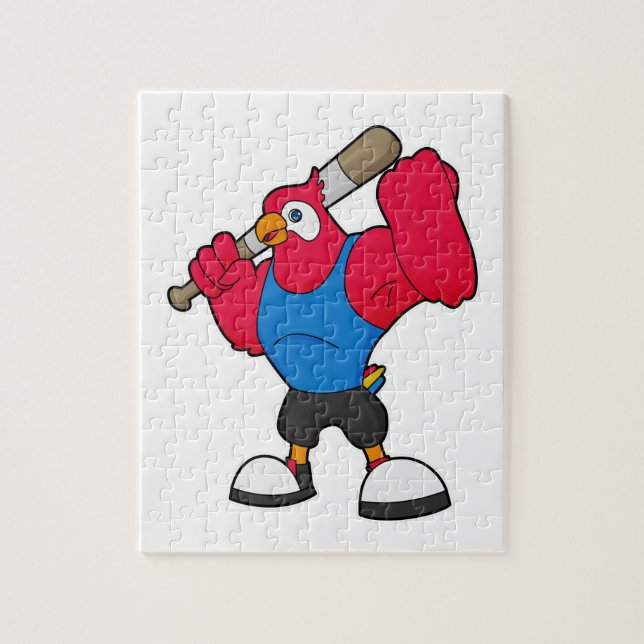 Baseball-Papagei (Vertikal)