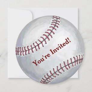 Baseball-Party Einladung