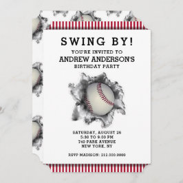 Baseball-Party Einladung