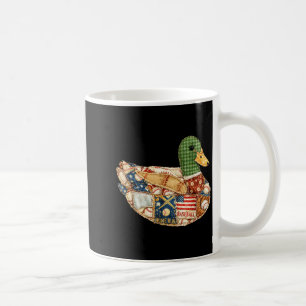 Baseball Patchwork-Moschuserpel Spieltag Kaffeetasse