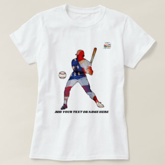 Baseball-Patriotismus T-Shirt
