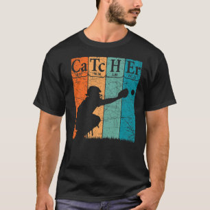 Baseball-Periodische Tabellenelemente Nerd Basebal T-Shirt