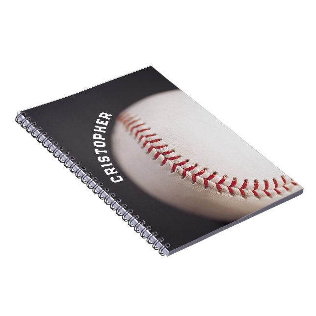 Baseball Personalisiert Notizblock (Rechte Seite)