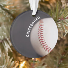 Baseball Personalisiert Ornament