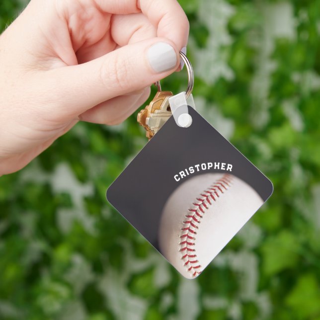 Baseball Personalisiert Schlüsselanhänger (Hand)