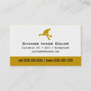 Baseball - persönliche Visitenkarte