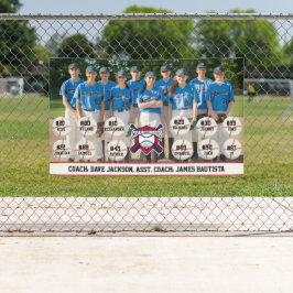Baseball Photo Team Banner