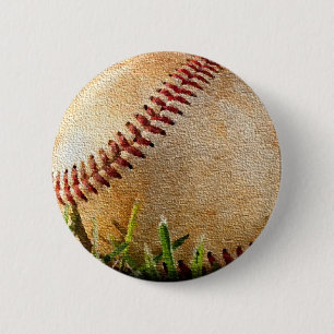 Baseball Pinback Knopf Button