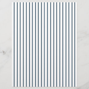 Baseball Pinstripe Streifenumschlag