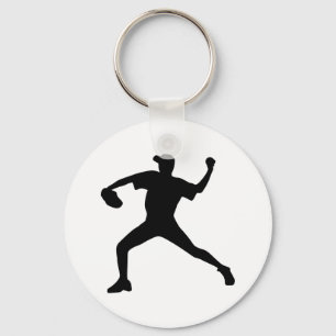 Baseball - Pitcher Schlüsselanhänger