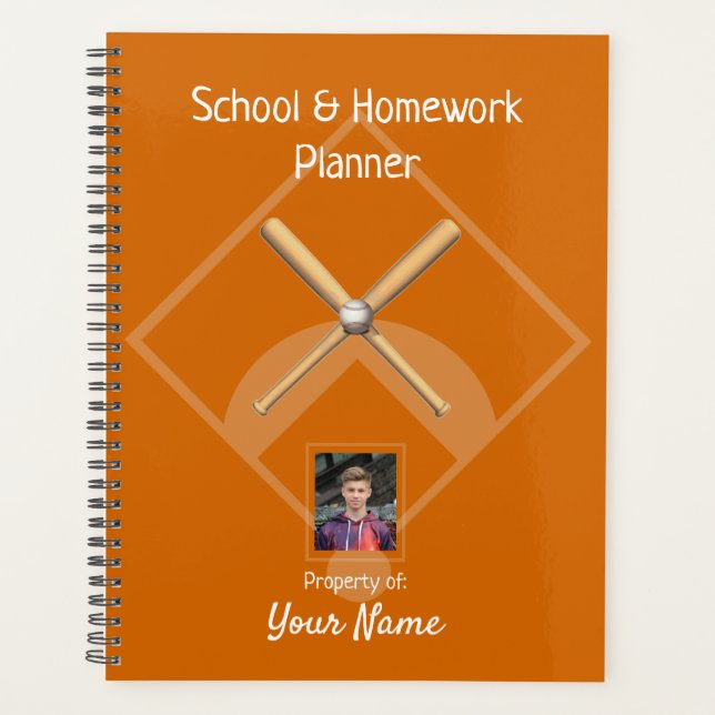 Baseball - Planificateur scolaire - HAMbyWG (Devant)