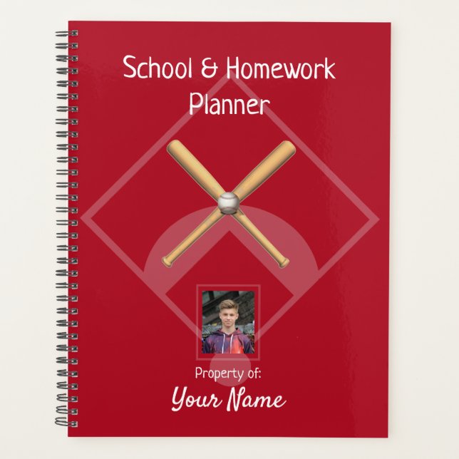 Baseball - Planificateur scolaire - HAMbyWG (Devant)