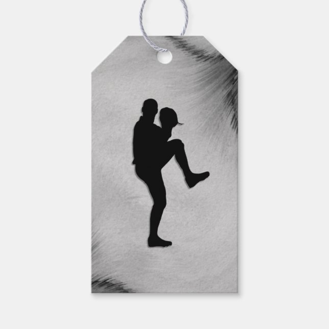 Baseball Player Pitcher Windup Geschenkanhänger (Vorderseite)