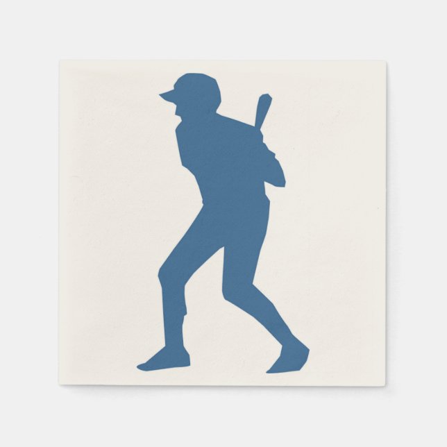 BASEBALL PLAYER SERVIETTE (Vorderseite)