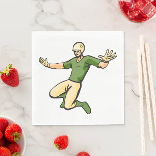 Baseball Player Serviette