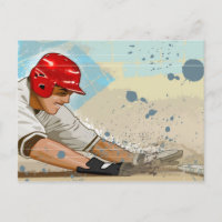 Baseball-Player-Sliding