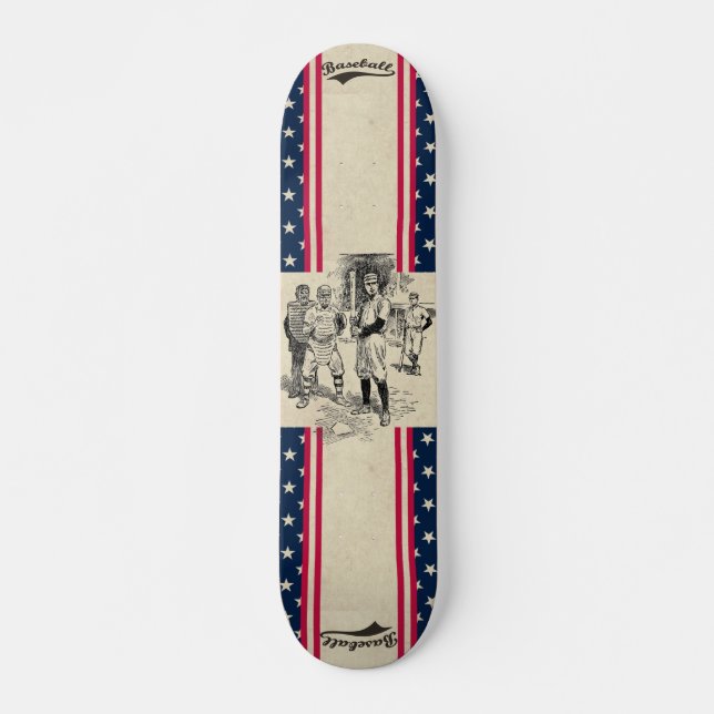 Baseball : Players Skateboard (Devant)